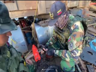 Ceofanb destruyó en Bolívar y Amazonas logística de minería ilegal