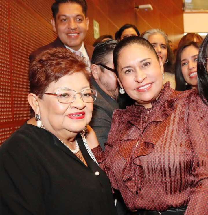 Ana Lilia Rivera celebra designación de Ernestina Godoy como titular de la FGR