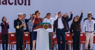 Estos son los funcionarios que acompañaron a Sheinbaum en el Zócalo