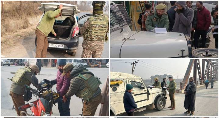 J&K Police conducts special drive to prosecute vehicles plying without valid documents