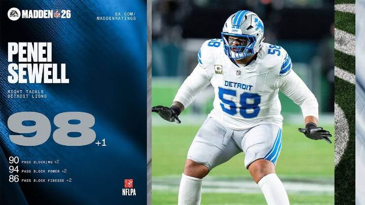 Madden NFL 26's 99 Club loses a member in latest update