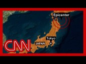 Tsunami alert issued for Japan after 7.6