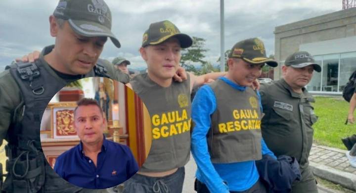 Giovanny Ayala se refirió a la liberación de su hijo 14 días después de su secuestro