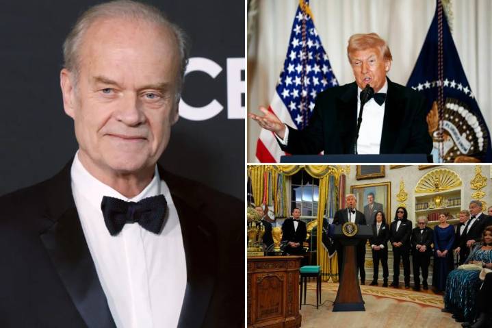 Kelsey Grammer calls Trump 'one of the greatest presidents we've ever had'