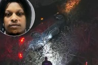 Gunfire, a high-speed bridge crossing, and a crash