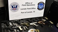 CBP incauta armas de fuego y cargadores que tenían como destino México