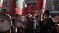 12 Starbucks workers arrested while protesting outside Empire State Building in Manhattan