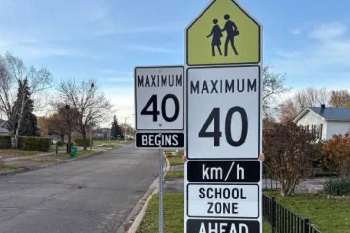 Ford sends out oversized school-zone signs to replace speed cameras