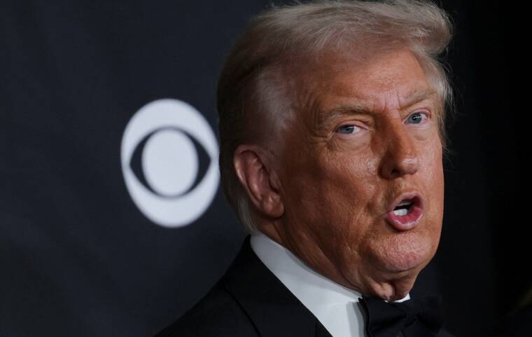 Trump attacks new CBS owners over Marjorie Taylor Greene interview