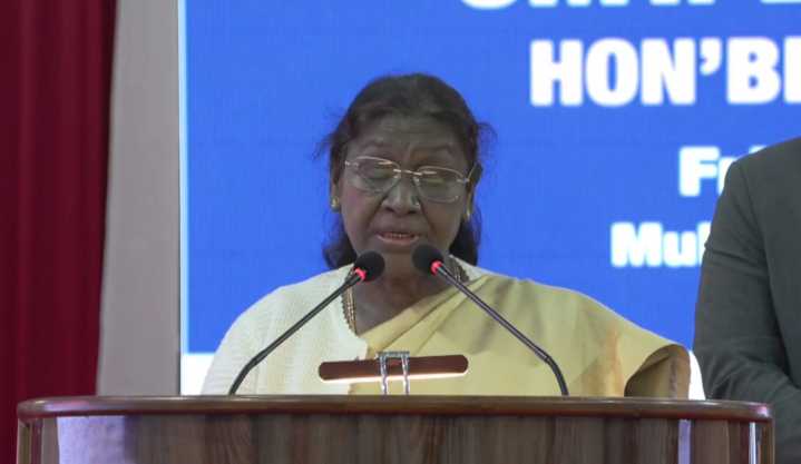 President Murmu Urges All Communities In Manipur To Support Efforts For Peace, Reconciliation