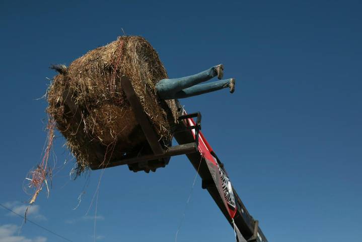 El tapón que detiene el tráfico en el Libre