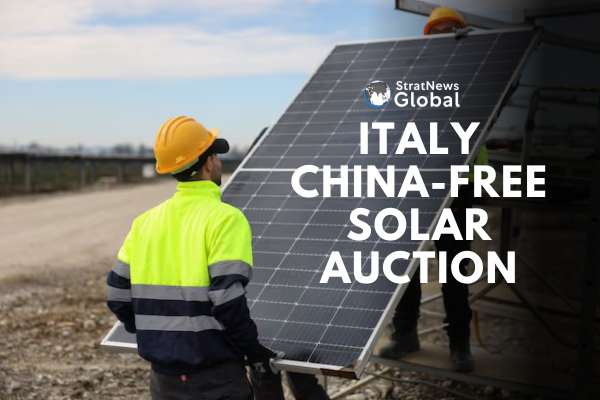 Italy’s China-Free Solar Auction Attracts Major Developers, €10 Billion Investment
