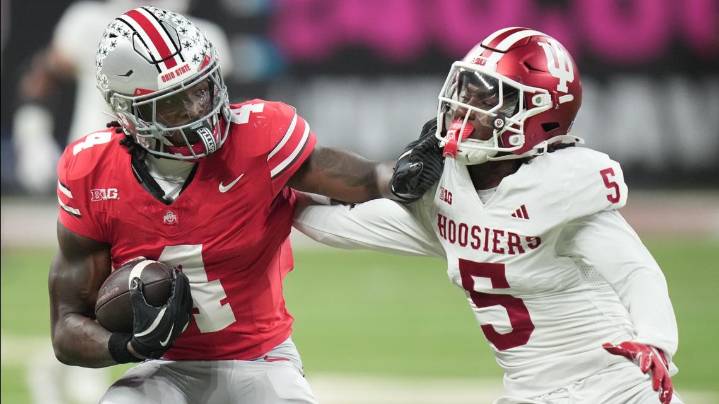 Ohio State falls to Indiana 13-10 in the Big Ten Championship