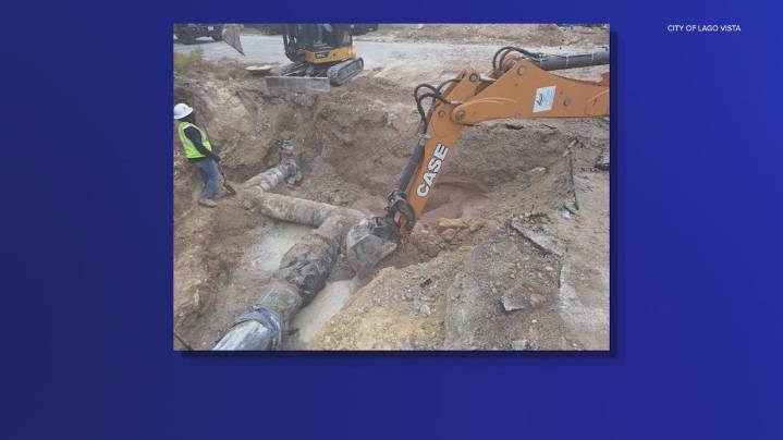 Lago Vista residents asked to boil, conserve water amid repairs to water main