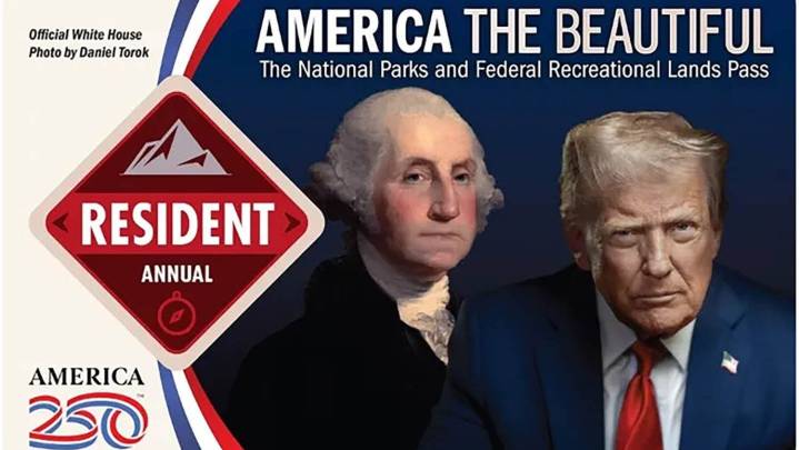 2026 National Park pass change includes Trump's face and his birthday