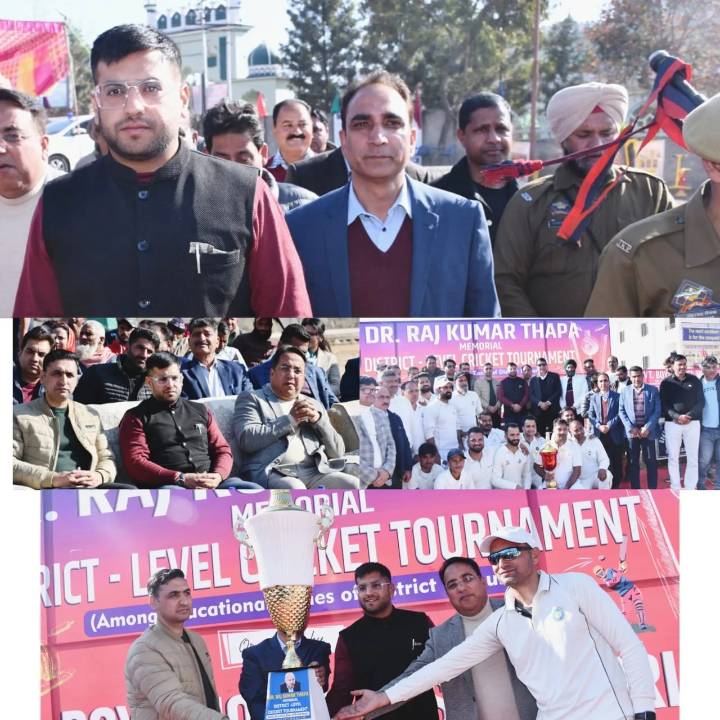 Kotranka Zone lifts Dr. Raj Kumar Thapa Memorial Cricket Tournament Trophy