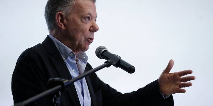 Juan Manuel Santos pidió recuperar el diálogo con los gremios y tildó su gobierno como una “época dorada” que se podría repetir