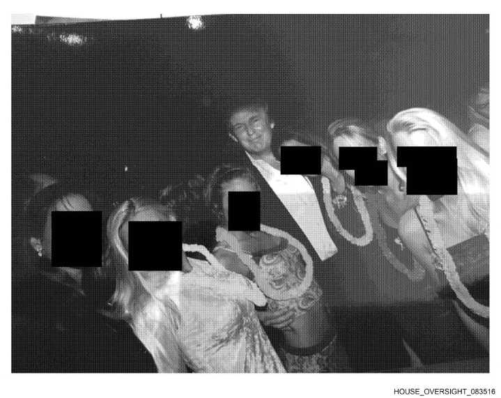 House Democrats Release Epstein Estate Photos of Trump, Clinton