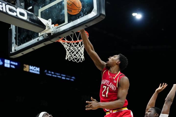 Deadspin | Maryland vying for improvement on the glass vs. Wagner