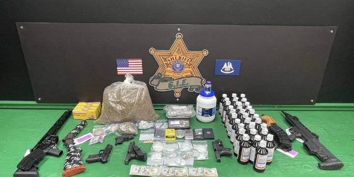 EBRSO: Multi-parish narcotics investigation leads to large drug, gun seizures; several suspects still at large