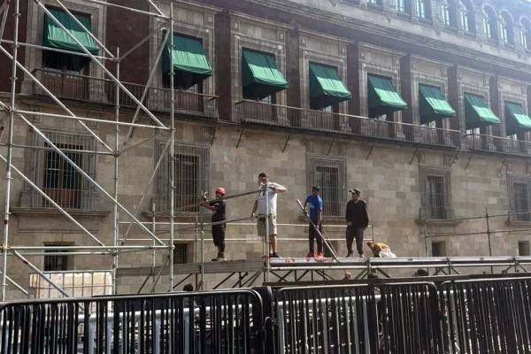 Comienzan preparativos en Zócalo por festejo de CSP