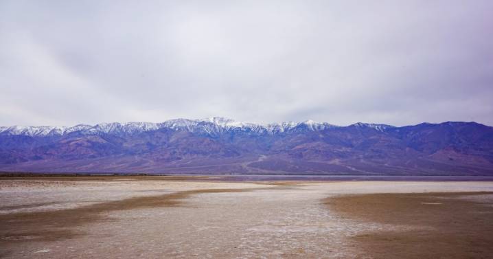 Ancient lake reemerges in Death Valley following record