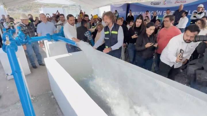 Destina Saltillo 180 MDP a agua; mejorará caudal para hogares en 2026