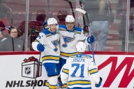 Brayden Schenn, Dylan Holloway lead Blues to 4-3 win over Canadiens – Winnipeg Free Press