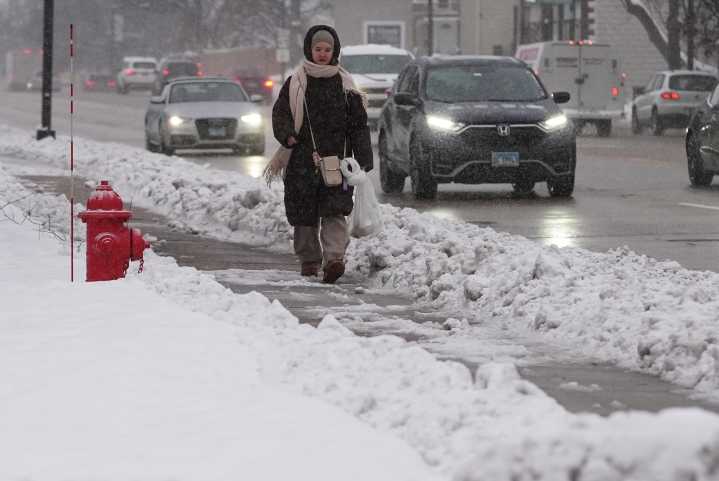 More than 55 million Americans on alert for snow and ice from Kentucky to Maine