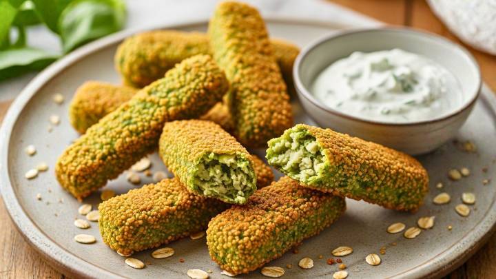 Dieta para adelgazar: cómo hacer Bastones de espinaca sin fritura ni harina para bajar de peso