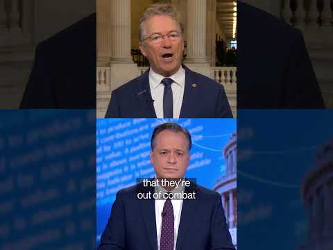 Sen. Rand Paul “fearful”  Venezuela boat strikes are “prelude to war” #shorts #venezuela #trump