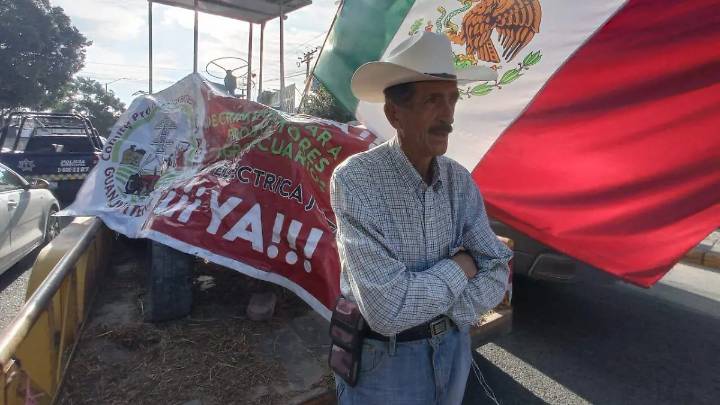 Campesinos de varios estados, incluido Guanajuato, marchan a CDMX contra nueva Ley Aguas