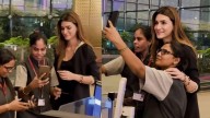 Kriti Sanon’s Sweet Moment With Fans At Airport Will Make You Smile