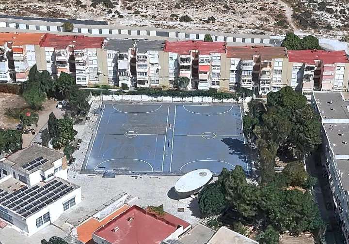El supereje deportivo de la Vía Parque de Alicante se amplía con más pistas renovadas en Juan XXIII