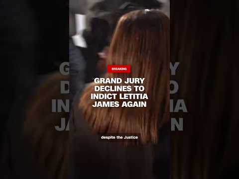 Grand jury declines to indict Letitia James again
