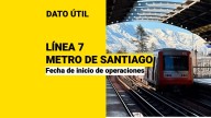 En esta fecha iniciaría operaciones el nuevo trazado de la Línea 7 del Metro de Santiago
