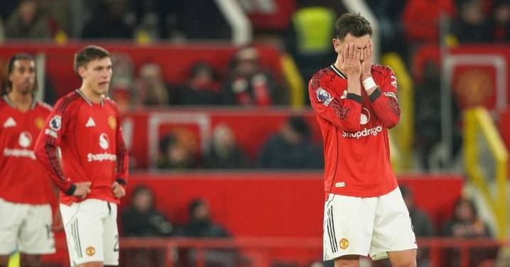 Amorim 'angry' after Man United allows late goal in 1