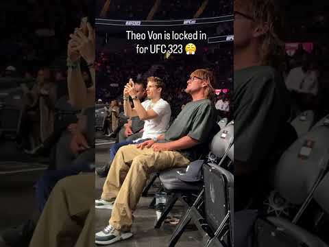 Theo Von 😤 #UFC323