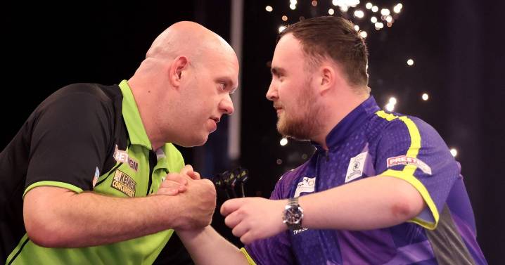 Luke Littler suffers setback against Michael van Gerwen ahead of World Darts Championship