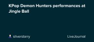 KPop Demon Hunters performances at Jingle Ball: ohnotheydidnt