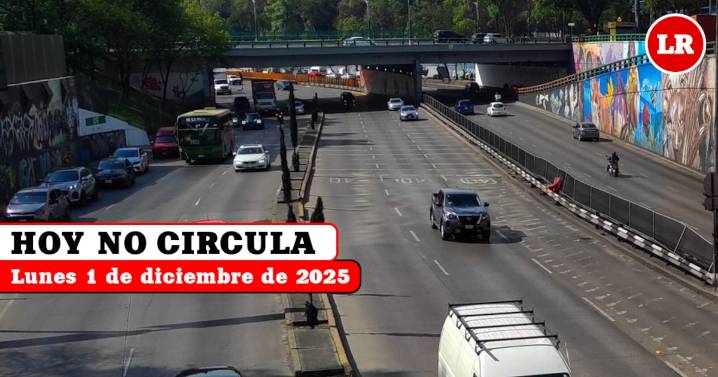 Hoy No Circula lunes 1 de diciembre 2025: qué autos y placas descansan en CDMX y Edomex