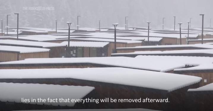 'A temporary village, but of high design' - A first look at the Cortina Winter Olympics Village