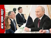 Jared Kushner, Steve Witkoff Meet with Putin in Kremlin to Talk Russia