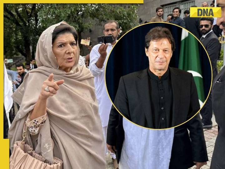 Ex-Pakistan PM Imran Khan’s sister Aleema Khan holds protest outside Adiala Jail