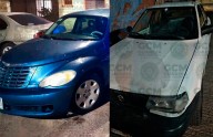Policías de Soledad localizan 2 vehículos con reporte de robo