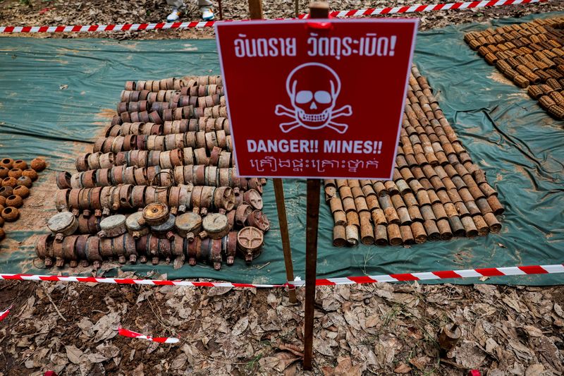 Landmine casualties hit 4-year high as states exit ban treaty