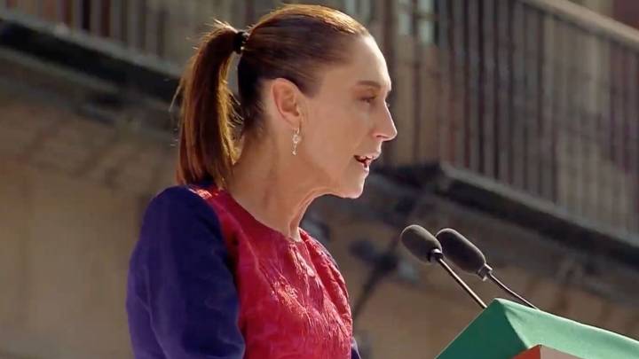 Sheinbaum asegura durante mitin en el Zócalo que la mayoría de los jóvenes están a favor de la 4T