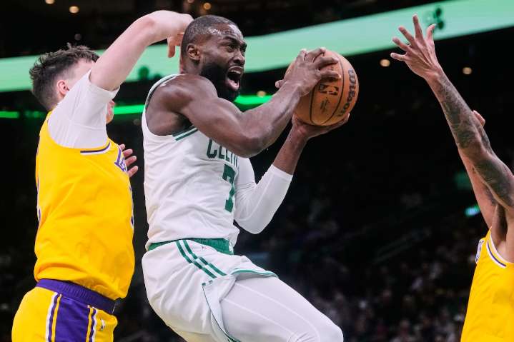 Jaylen Brown is the Celtics ‘Name to Know’ Player of the Game in Friday’s win over Lakers