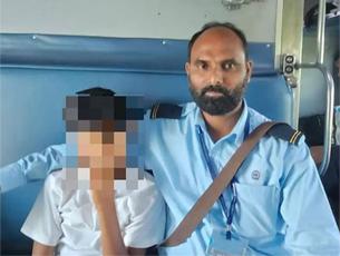 Udupi: Boy who ran away from hostel found in Karwar; railway TTE wins praise