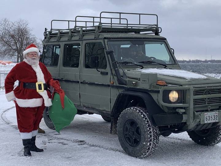 Santa delivers toys to pediatric patients at Kingston hospitals